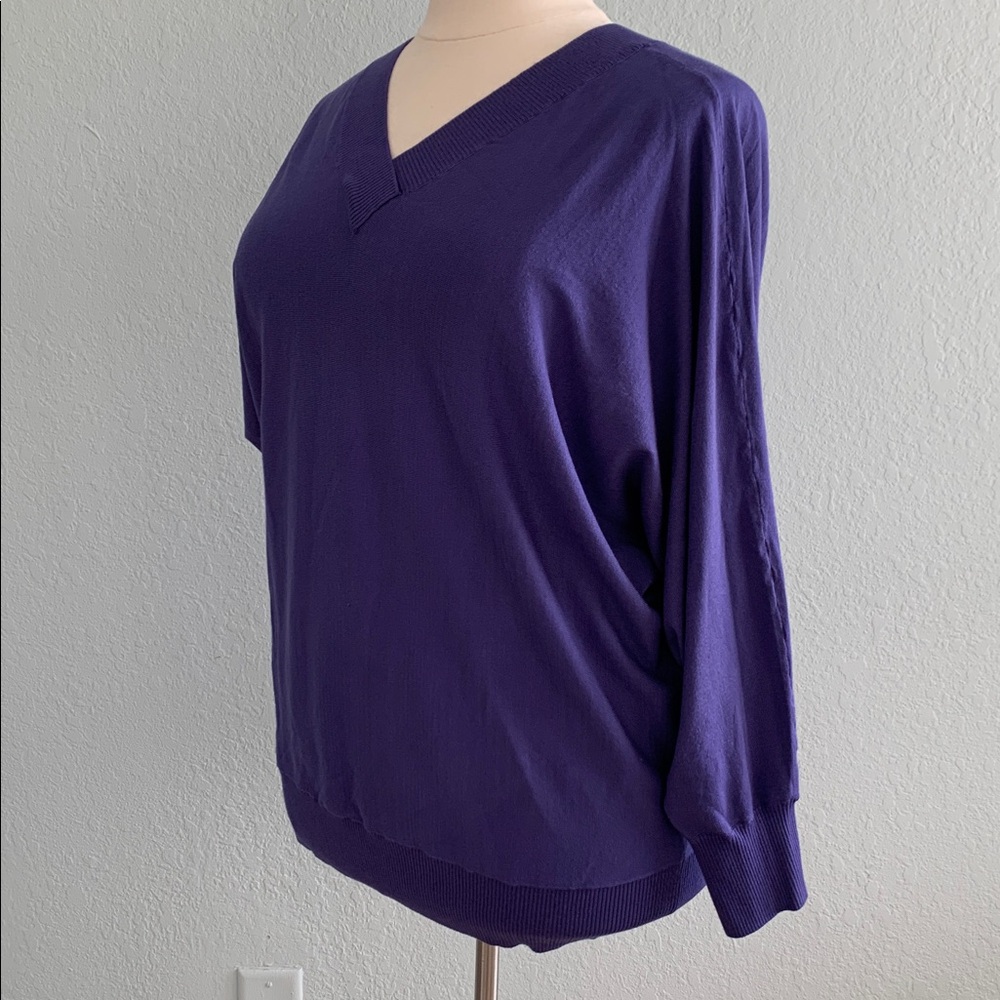 Universal Standard NWT Double V Savvy Fine Knit Sweater - Picture 5 of 14